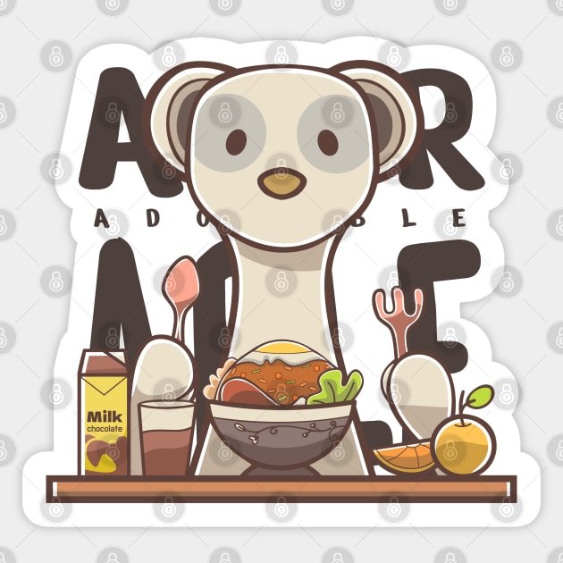 Cute Animal Character Sticker by Alsiqcreativeart